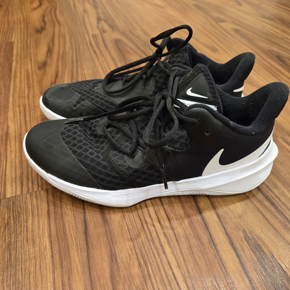 Nike Black and White Hyperspeed Court Volleyball Shoes